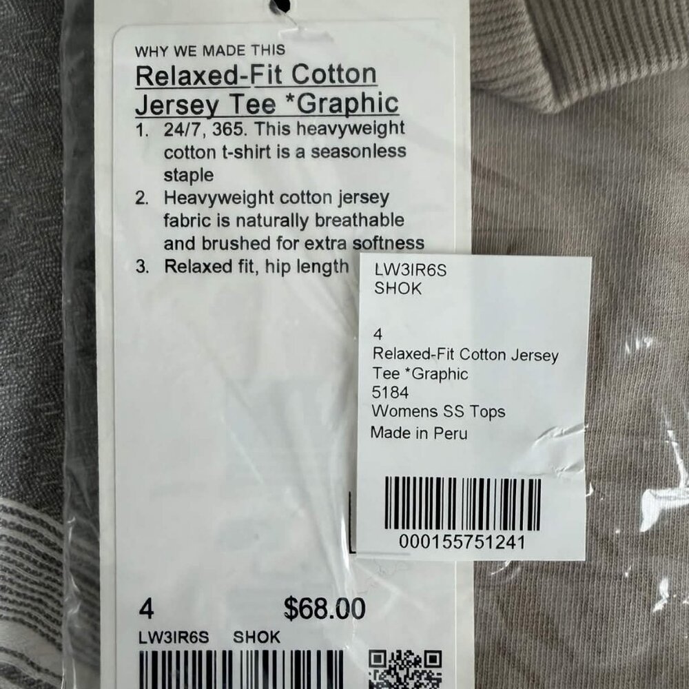 Lululemon - Relaxed-Fit Cotton Jersey Tee Graphic - Picture 3 of 3